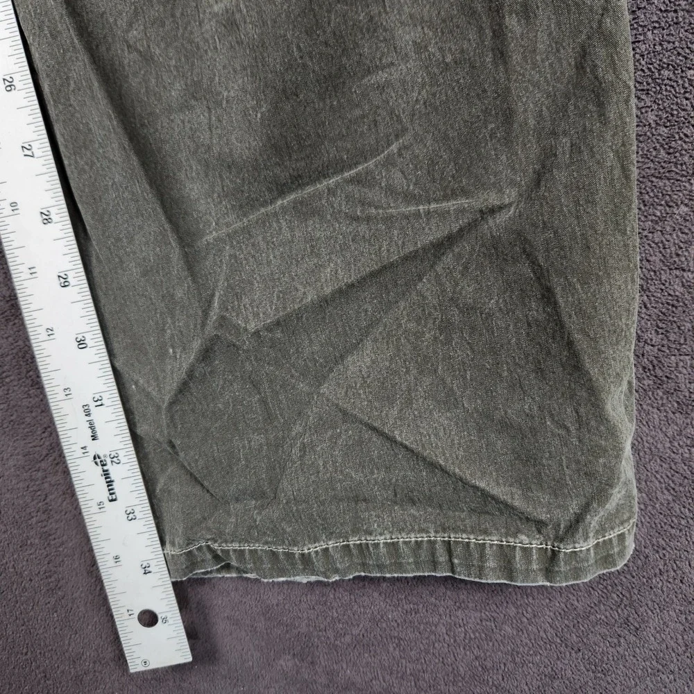 Kuhl Revolvr Pants Mens 38x34 Khaki Green Utility Cargo Stretch Hiking Workwear